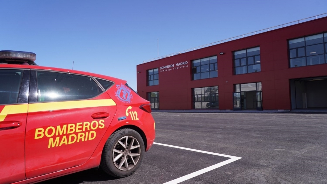 El nuevo centro logístico para el Cuerpo de Bomberos de Madrid estará listo en verano